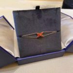 【Valeron Jewelry】JEUX BRACELET CARNELIAN PINK GOLD 1 DIAMOND - Image 5