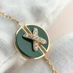 【Valeron Jewelry】JEUX DE BRACELET MALACHITE PINK GOLD DIAMONDS - Image 3