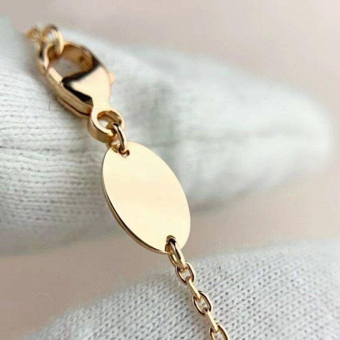 【Valeron Jewelry】JEUX DE BRACELET MALACHITE PINK GOLD DIAMONDS - Image 5