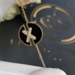 [Valeron Jewelry] JEUX DE BRACELET ONYX PINK GOLD DIAMOND - Image 4