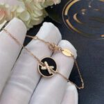 [Valeron Jewelry] JEUX DE BRACELET ONYX PINK GOLD DIAMOND - Image 3