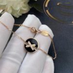 [Valeron Jewelry] JEUX DE BRACELET ONYX PINK GOLD DIAMOND - Image 2