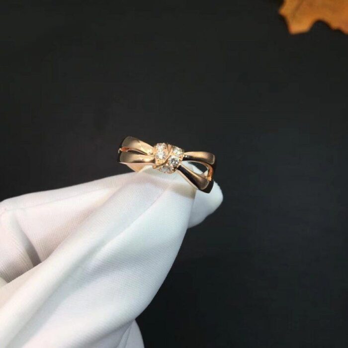 【Valeron Jewelry】LIENS RING PINK GOLD DIAMOND - Image 4