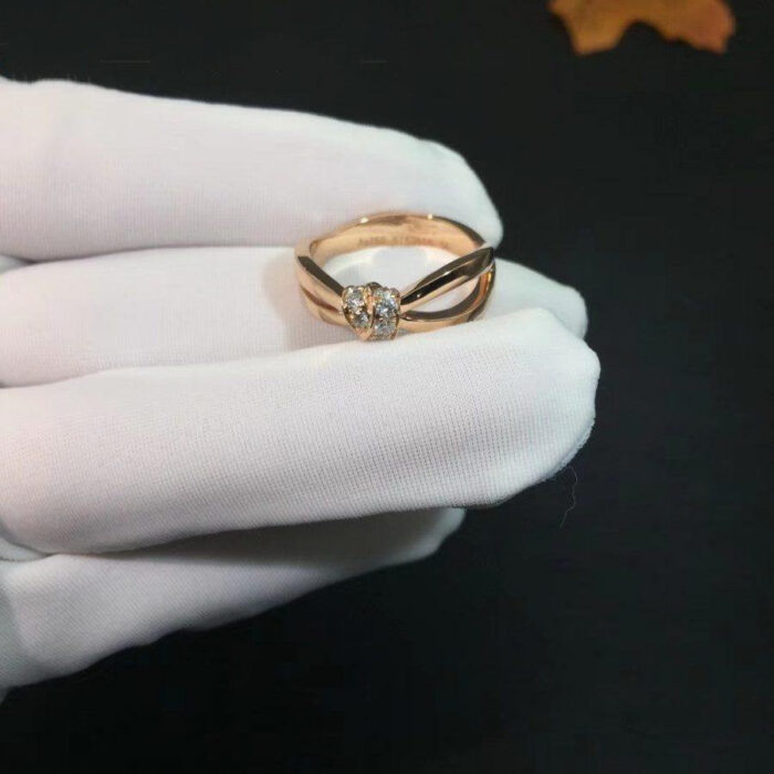 【Valeron Jewelry】LIENS RING PINK GOLD DIAMOND - Image 5