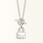 【Valleron Jewelry】POP H PEDANT SILVER NECKLACE - Image 2