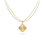 【Valeron Jewelry】CLOVER 25MM PEDANT NECKLACE GOLD - Image 2