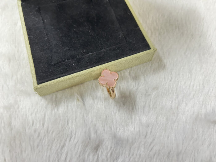 【Valeron Jewelry】Pink Clover Ring - Image 16