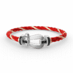 【Valleron Jewelry】FORCE LARGE HORSESHOE BLACK DIAMOND BRACELET SILVER - Image 13