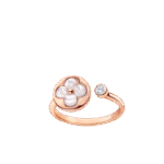 【Valerone Jewelry】SUN 1 DIAMOND PINK MOP RING