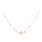 【Valleron Jewelry】BLOSSOM PENDANT PINK GOLD AND DIAMOND - Image 2