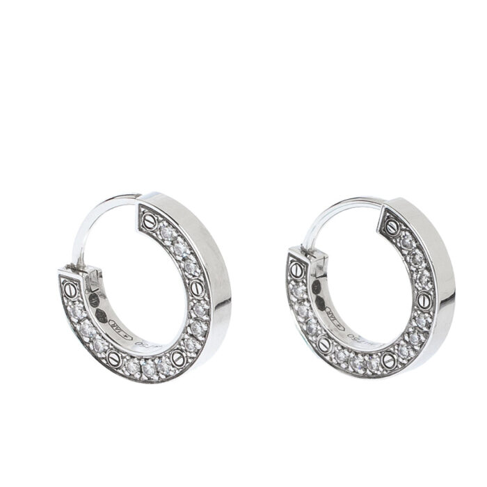 【Valeron Jewelry】LOVE DIAMOND EARRINGS - Image 1