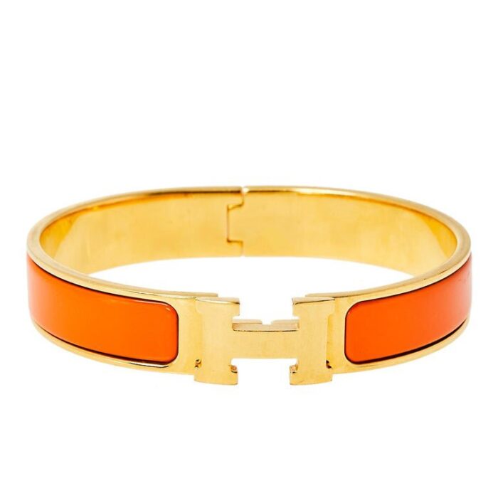 【Valerone Jewelry】H ORANGE BRACELET - Image 2