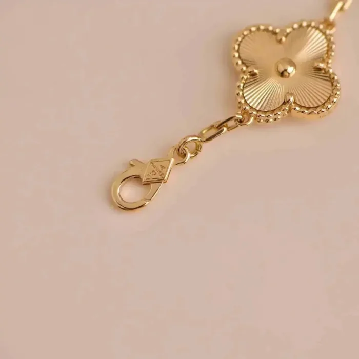 【Valleron Jewelry】CLOVER 5 FLOWERS LASER BRACELET - Image 8