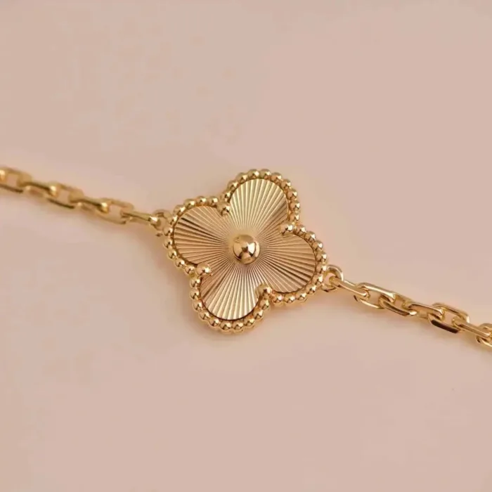 【Valleron Jewelry】CLOVER 5 FLOWERS LASER BRACELET - Image 7