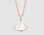 【Valleron Jewelry】DREAM NECKLACE WHITE MOP PINK GOLD 1 DIAMOND - Image 2