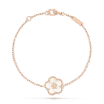 【Valleron Jewelry】LUCKY WHITE MOP PLUM BLOSSOM  BRACELET