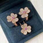 【Valleron Jewelry】FRIVOLE ROSE GOLD FLOWER DIAMOND NECKLACE - Image 2