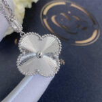 【Valeron Jewelry】CLOVER 25MM SILVER BIG CLOVER NECKLACE - Image 5