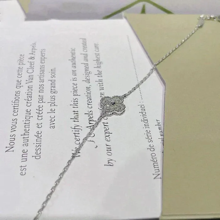 【Valleron Jewelry】CLOVER  SINGLE FLOWER BRACELET SILVER - Image 3