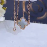 【Valleron Jewelry】CLOVER WHITE MOP SINGLE FLOWER BRACELET - Image 4