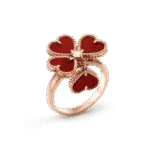 【Valeron Jewelry】SWEET CLOVER CARNELIAN RING