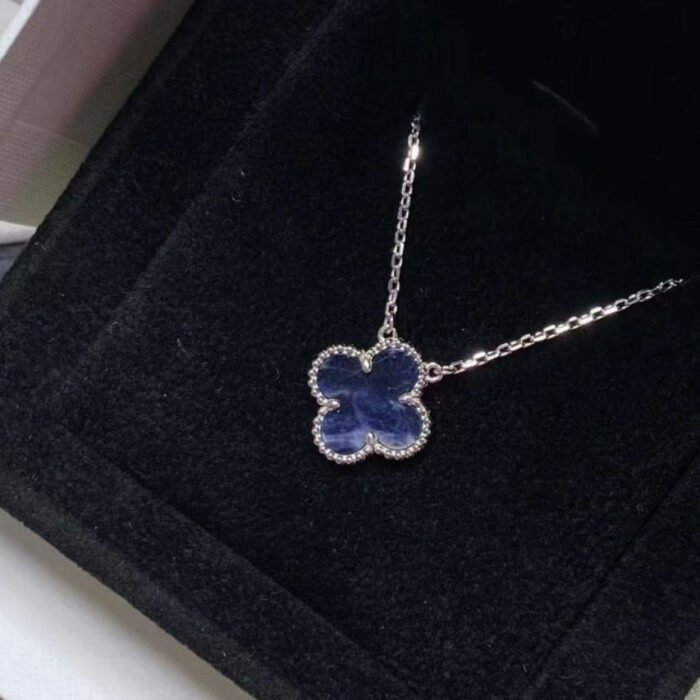 【Valleron Jewelry】CLOVER 15MM PIETERSITE NECKLACE SILVER - Image 3
