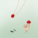 【Valeron Jewelry】PERLEE COULEURS DIAMOND ROSE GOLD BETWEEN THE FINGER RING - Image 2