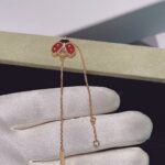 【Valeron Jewelry】LUCKY SPRING 1 MOTIF PINK GOLD BRACELET - Image 7