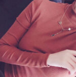 【Valeron Jewelry】LUCKY SPRING 4 MOTIFS ROSE GOLD NECKLACE - Image 7