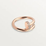 【Valeron Jewelry】JUSTE RING 2.65MM PINK GOLD DIAMOND - Image 2