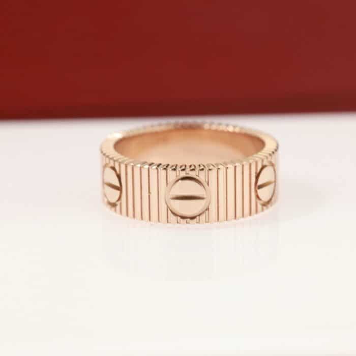 [Valerion Jewelry]2025 NEW LOVE RING BRUSHED STYLE - Image 6