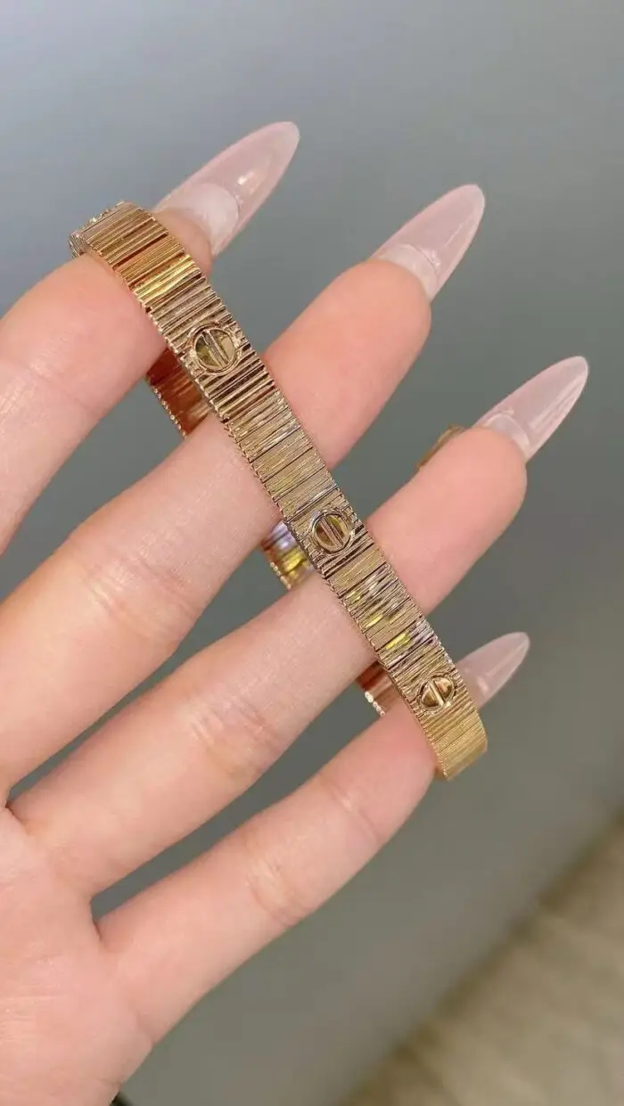 【Valerion Jewelry】 2025 NEW LOVE BRACELET BRUSHED STYLE - Image 14